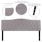 Flash Furniture King, Cambridge Headboard, Gray Fabric HG-HB1708-K-LG-GG - alternate 5